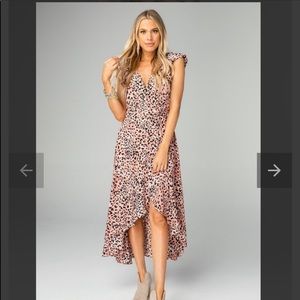 Buddy Love Drew Wrapped Maxi Dress-Kitty